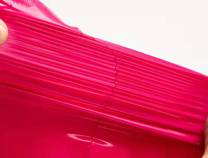 沁阳玫红色快递袋-05